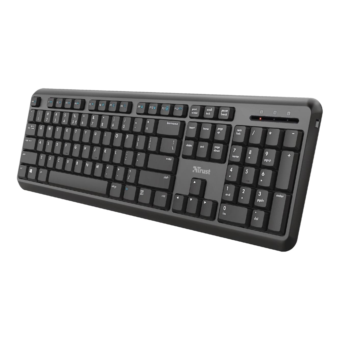 Teclado Silencioso Inalámbrico Trust Tk-350