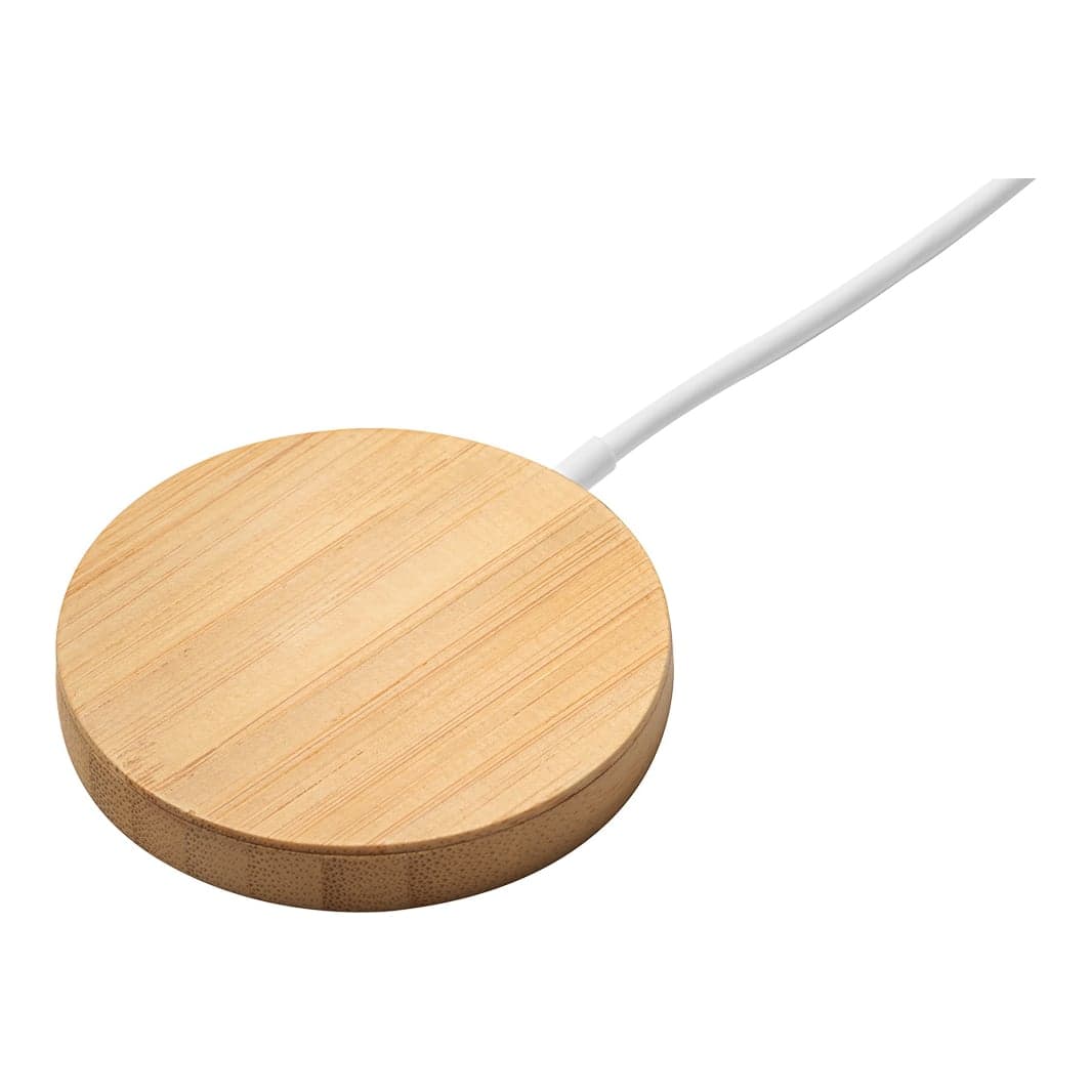 Cargador Inalámbrico Mag Eco Bambú