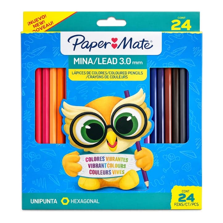 Lapices De Colores Paper Mate X 24