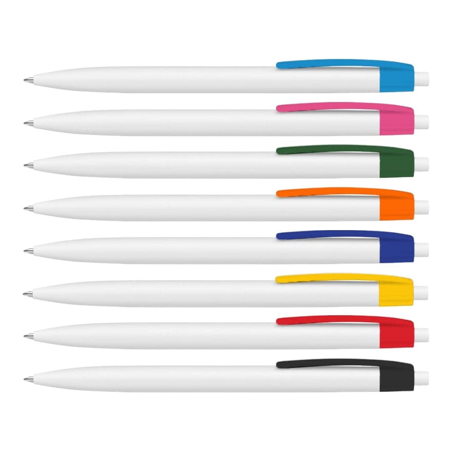 Boligrafo Clic Pen Best Value White