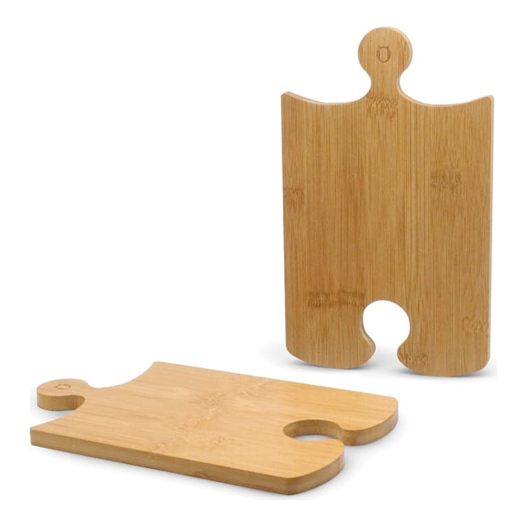Set De Tablas De Bambú Puzzle