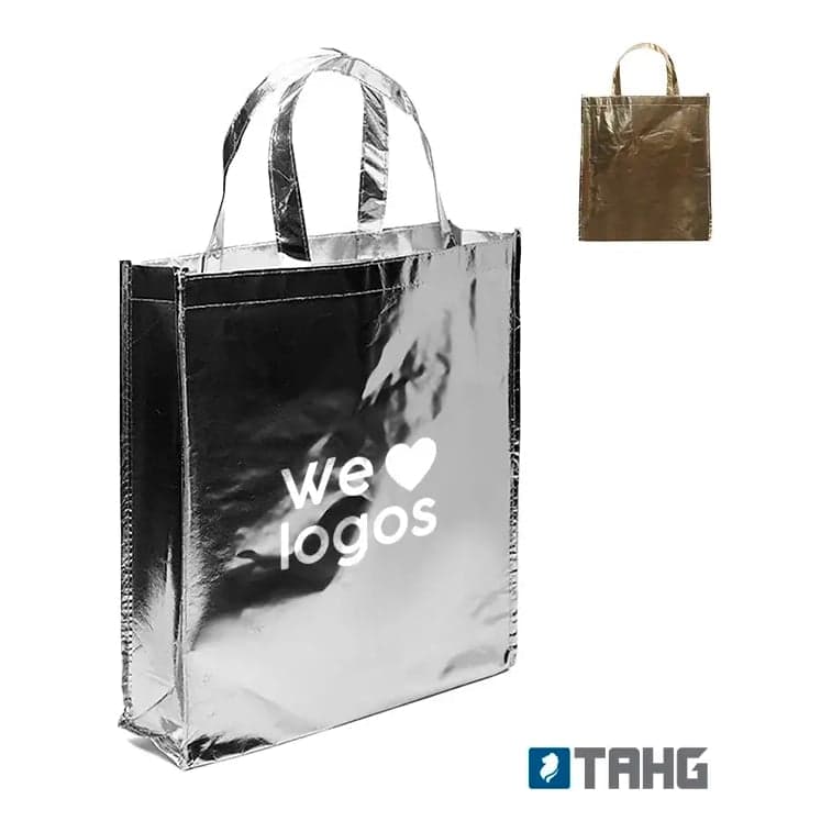 Bolsa Shopping Metalica 36x40x10