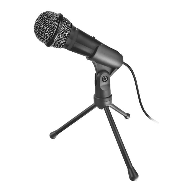 Trust Starzz All Round Microfono Tripode Pc 3.5mm