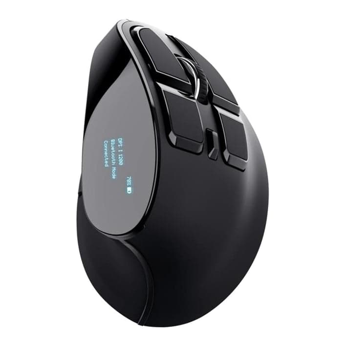 Trust Voxx Mouse Ergonomic Wirel Recargable USB