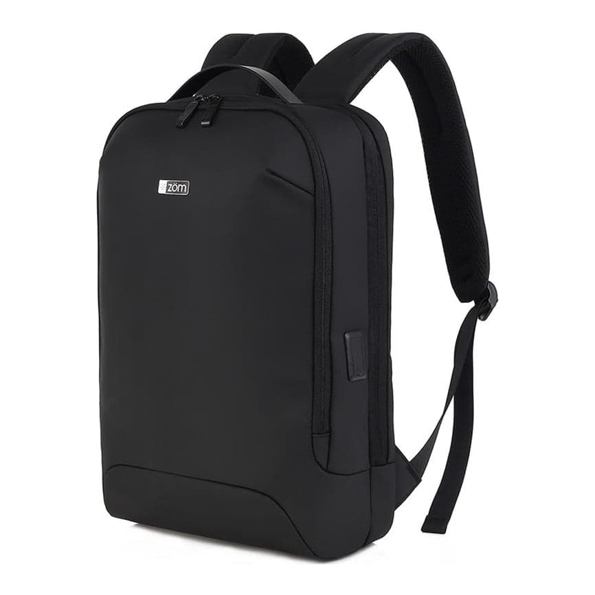 Zom Mochila Sevilla Zb-617bk Black 15.6" USB