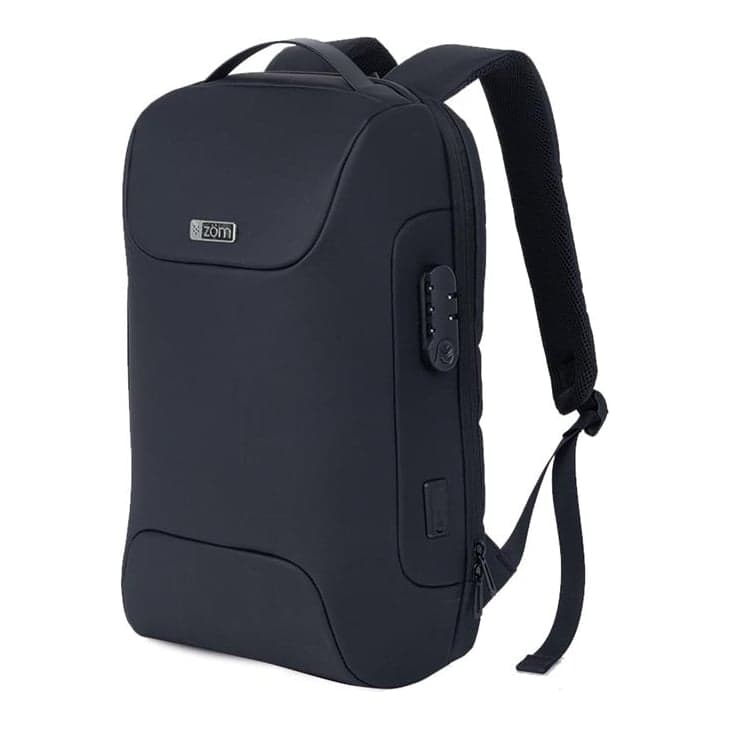 Mochila Viena Zb-a616bk Black 15.6" USB USB-C Antirrobo