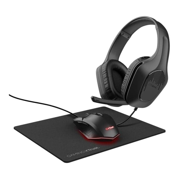 Trust Tridox Kit Gaming Gxt 790 Bundle Black