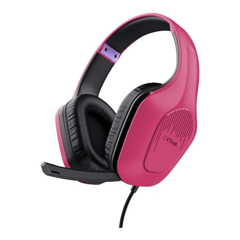 Trust Zirox Auricular Gaming C/mic. Gxt 415p 3.5mm Pink