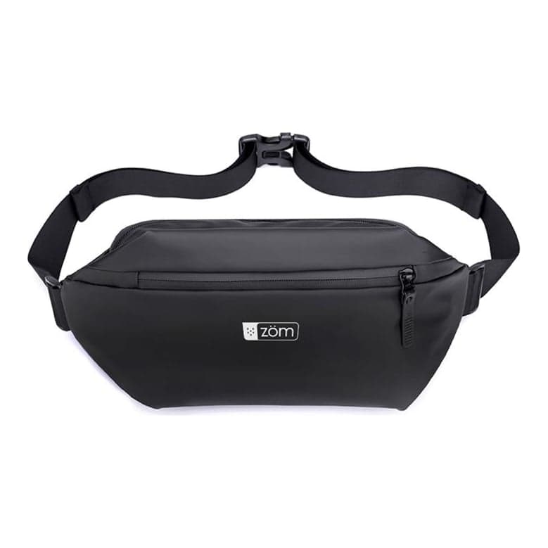 Zom Riñonera Rio Fanny Pack Crossbody Zc-108b Black 7"