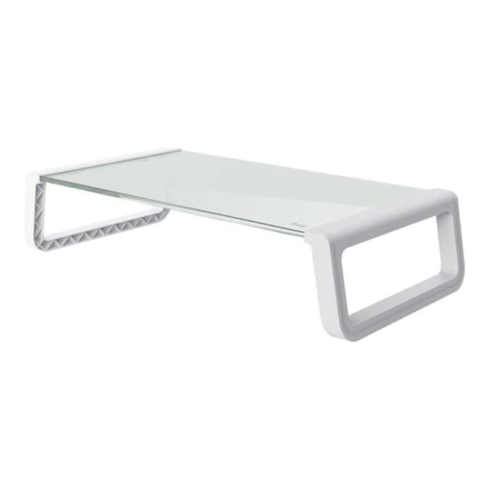 Trust Stand Monitor Notebook Monta White Vidrio Templado