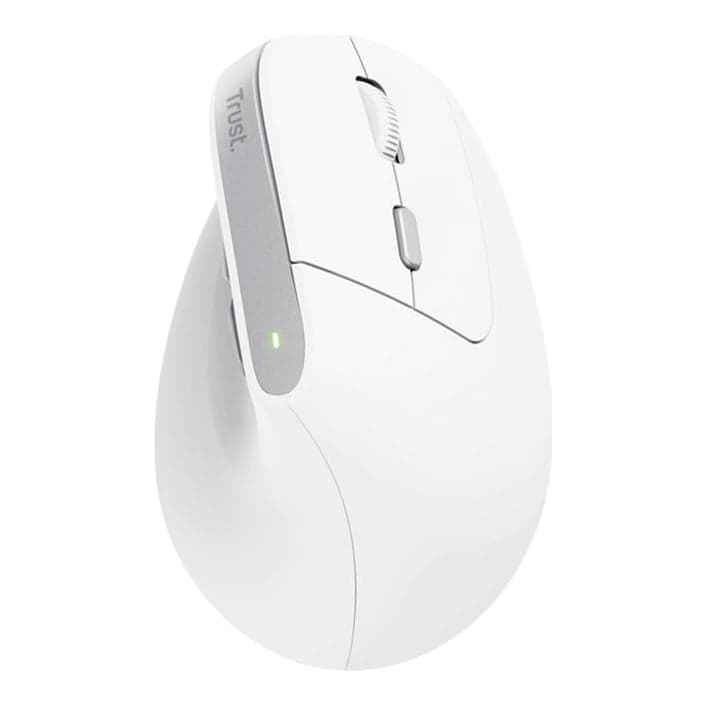 Trust Bayo Ii Mouse Wirel Recargable Ergon. Vertical USB White