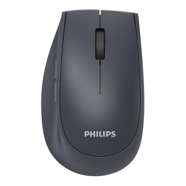 Philips Mouse Serie 6000 Ergo. Wirel.-bt Recargable USB 1600dpi Dark Gray