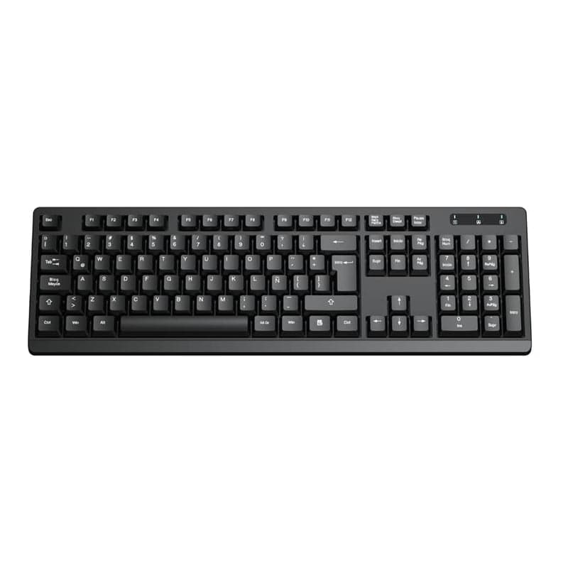 Philips Teclado Serie 2000 USB 104keys Black