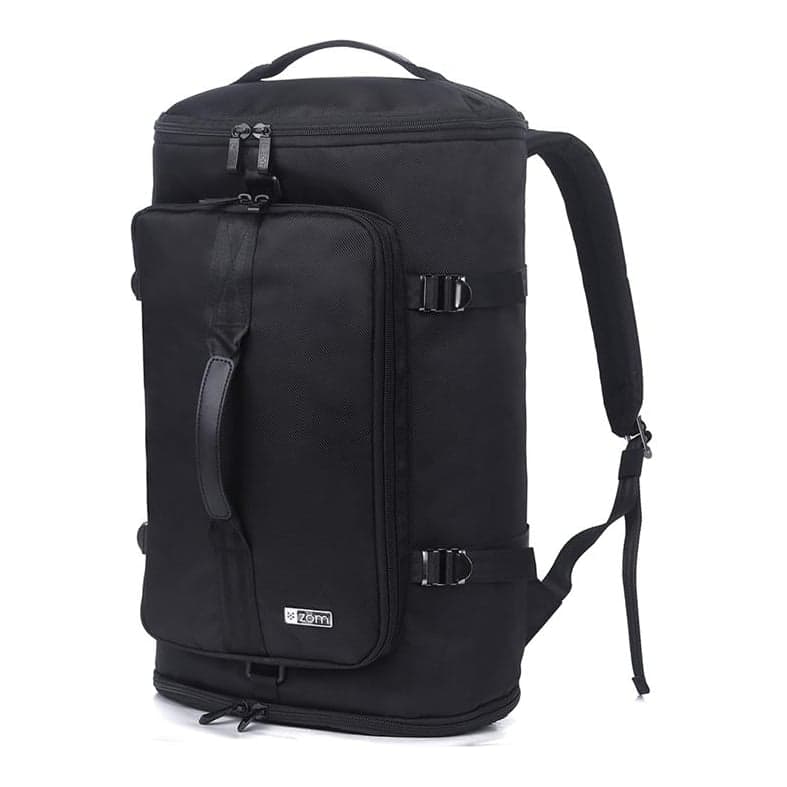 Zom Mochila Bolso Boston Zb-817bk Black 3 En 1 17.3"