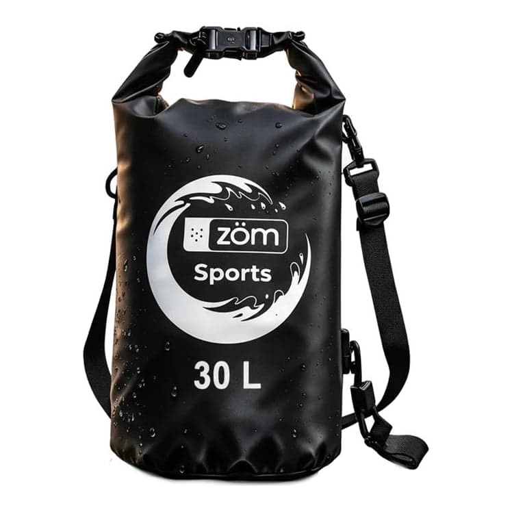 Zom Bolso Sports Estanco Poseidon 30l Black