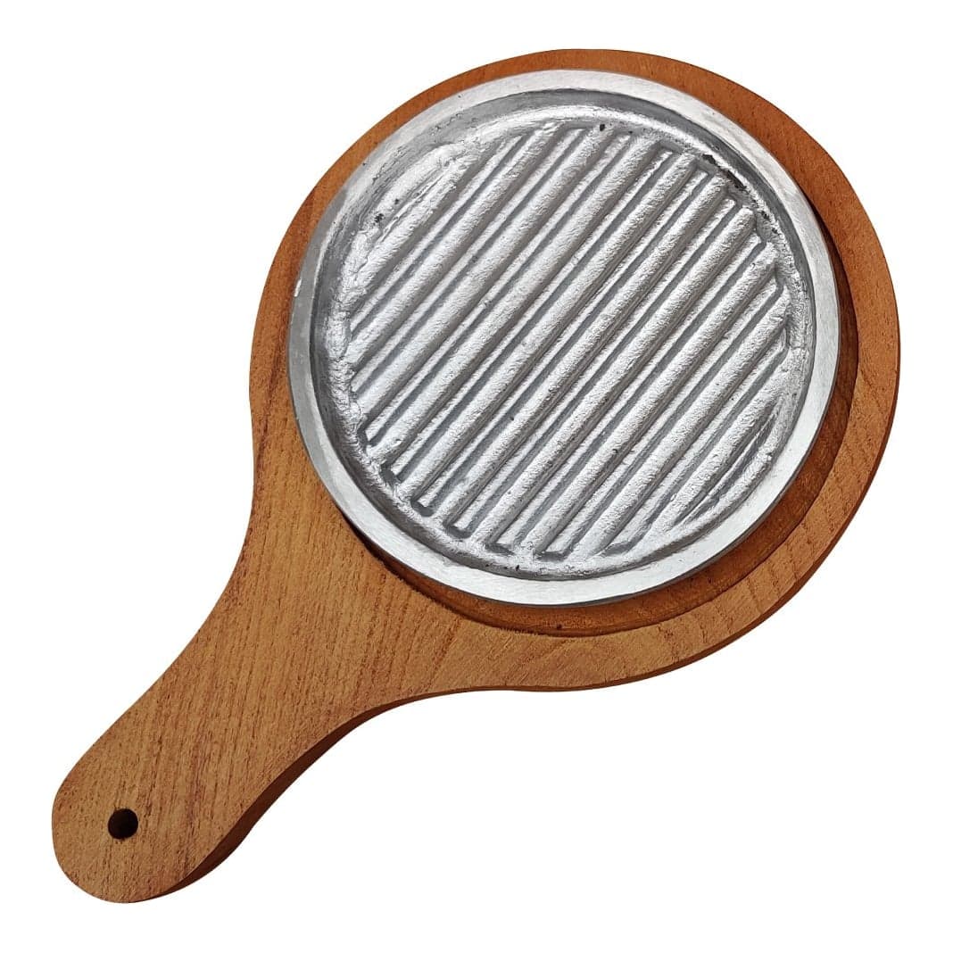 Provoletera Con Mango Chica Base De Madera