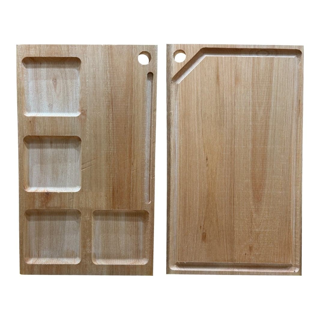 Tabla Reversible Asado Picada