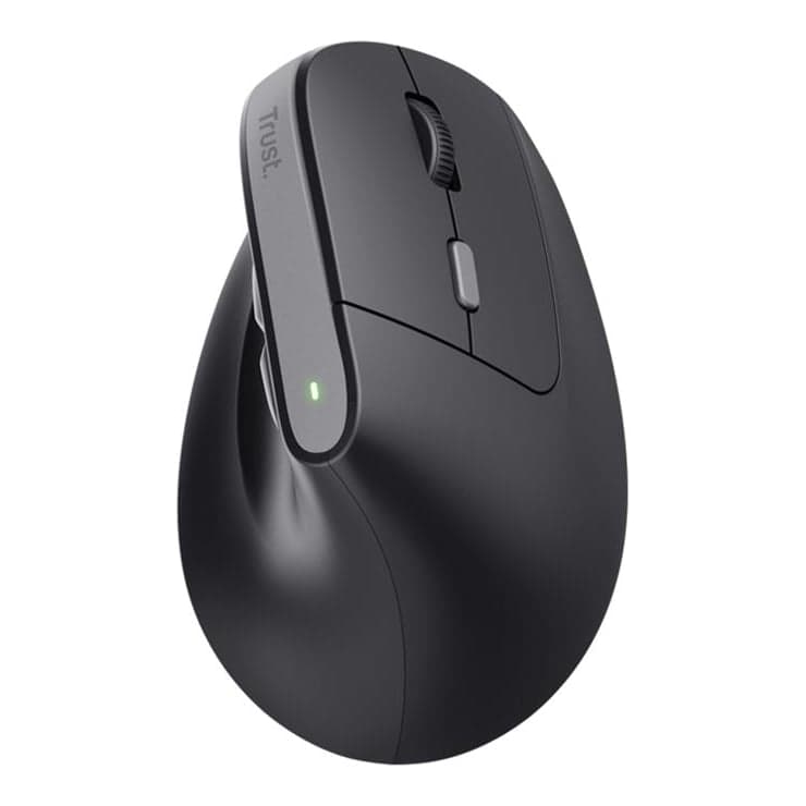 Trust Bayo Ii Mouse Wirel Recargable Ergon Vertical USB Black