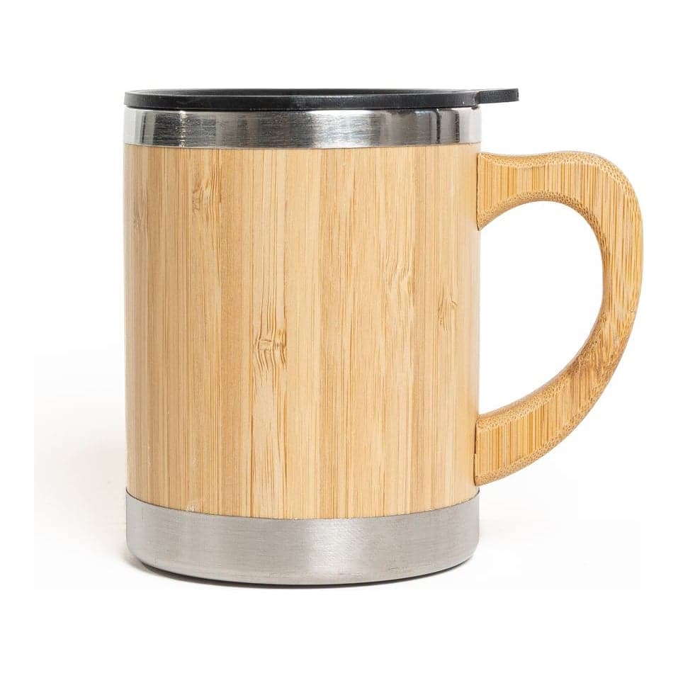 Jarro Térmico Bamboo Tapa A Presión 300 ml
