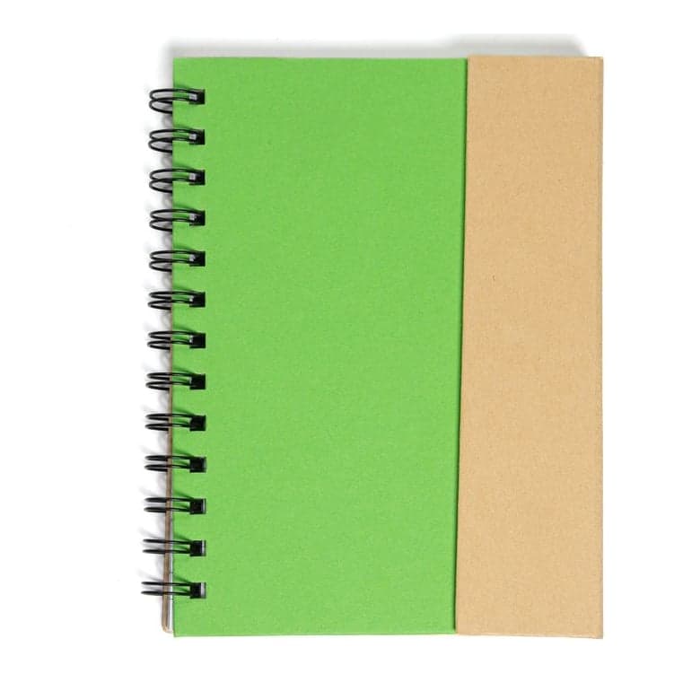 Cuaderno Ecológico Espiralado Con Bolígrafo