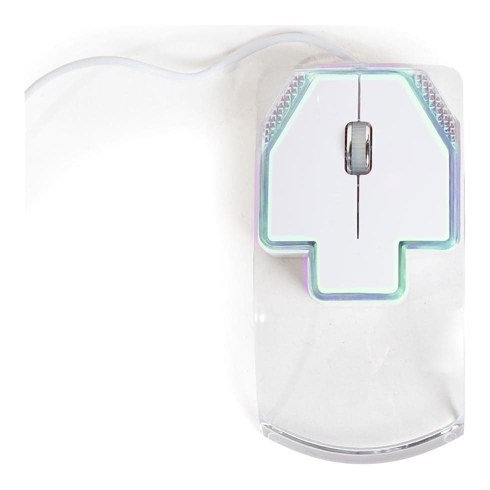 Crystal Mouse Óptico Con Luz
