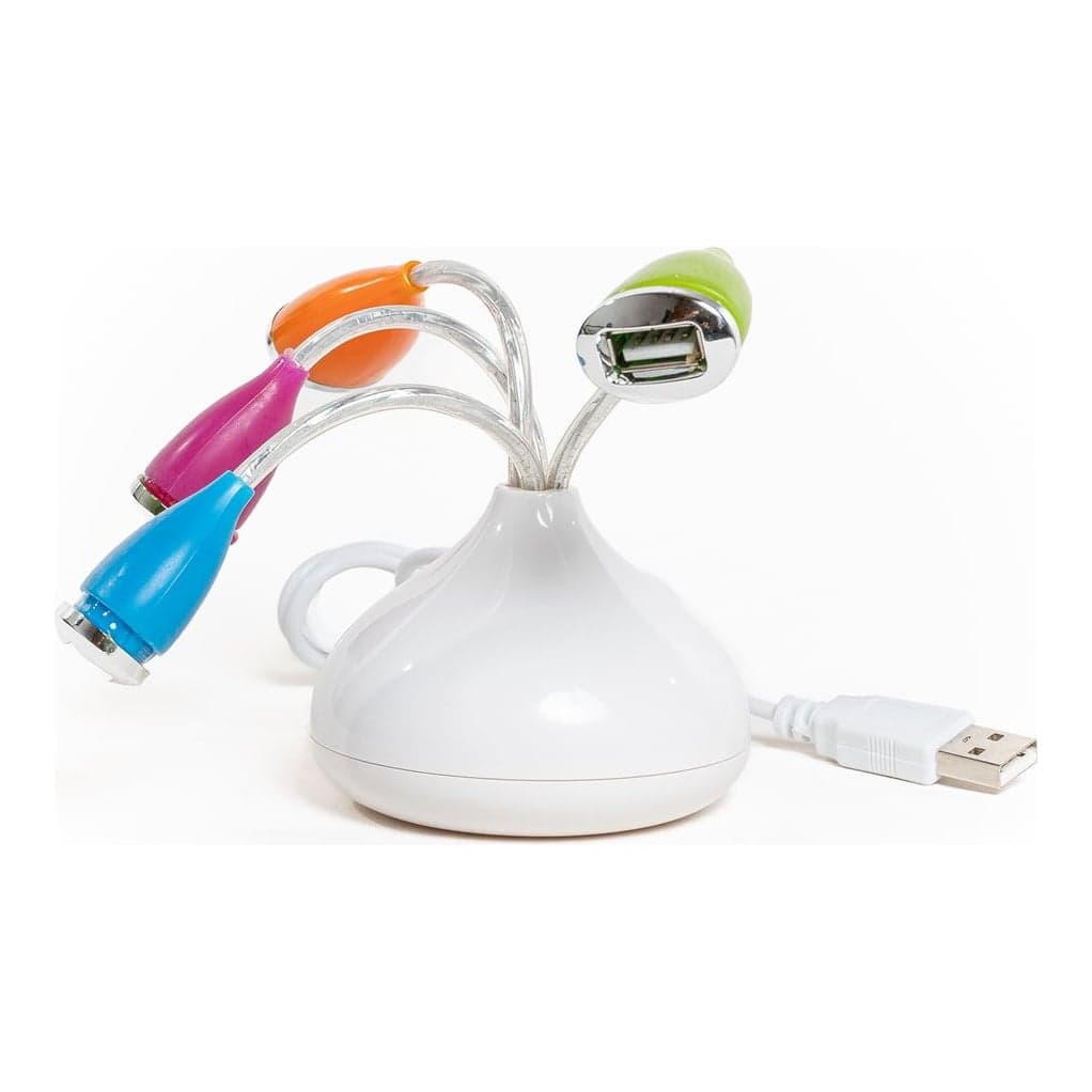 Multipuerto USB Plástico 4 Bocas