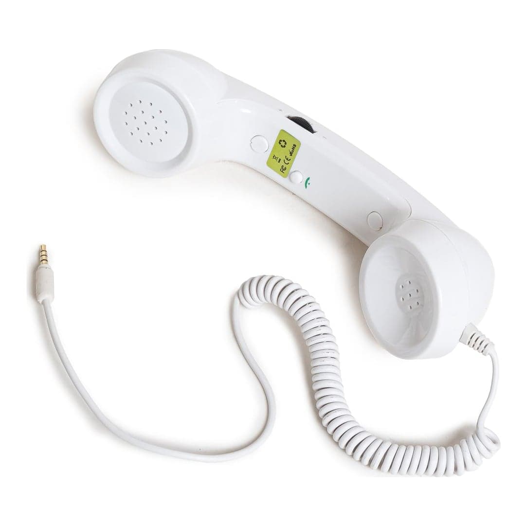 Auricular Teléfono Vintage Plástico Para Celular