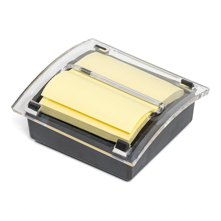 Dispensador De Memos Con Base Negra
